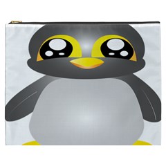 Cute Penguin Animal Cosmetic Bag (xxxl) by Sudhe