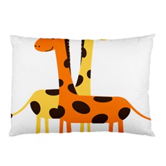 Giraffe Africa Safari Wildlife Pillow Case (two Sides)