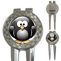 Penguin Birds Aquatic Flightless 3-in-1 Golf Divots