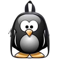 Penguin Birds Aquatic Flightless School Bag (small) by Sudhe