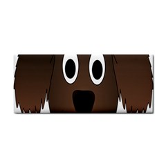 Dog Pup Animal Canine Brown Pet Hand Towel by Sudhe