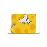 Rat Mouse Cheese Animal Mammal Magnet (Name Card) Front