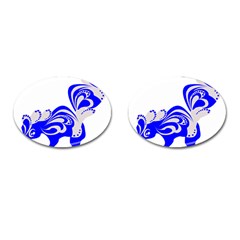 Skunk Animal Still From Cufflinks (oval)