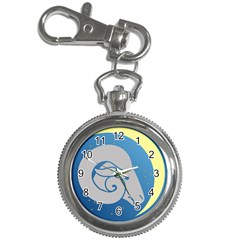 Ram Zodiac Sign Zodiac Moon Star Key Chain Watches