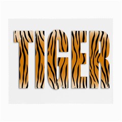 Tiger Bstract Animal Art Pattern Skin Small Glasses Cloth