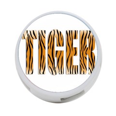 Tiger Bstract Animal Art Pattern Skin 4-port Usb Hub (two Sides) by Sudhe