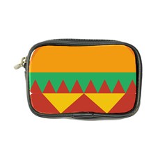 Burger Bread Food Cheese Vegetable Coin Purse by Sudhe