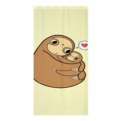 Sloth Shower Curtain 36  X 72  (stall)  by Sudhe