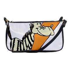 Zebra Animal Alphabet Z Wild Shoulder Clutch Bag by Sudhe