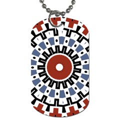 Mandala Art Ornament Pattern Dog Tag (one Side)