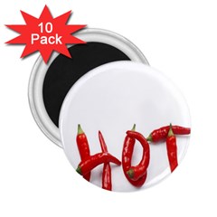 Hot 2 25  Magnets (10 Pack) 