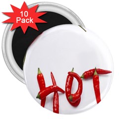 Hot 3  Magnets (10 Pack) 