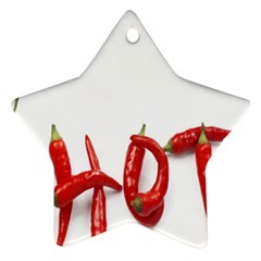 Hot Star Ornament (two Sides)