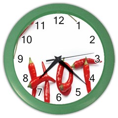 Hot Color Wall Clock