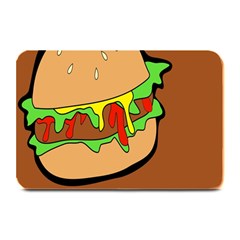 Burger Double Plate Mats by Sudhe