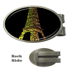 The Eiffel Tower Paris Money Clips (oval) 