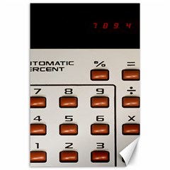 Vintage Calculator Canvas 24  X 36 