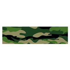 Green Military Vector Pattern Texture Satin Scarf (oblong) by Sudhe