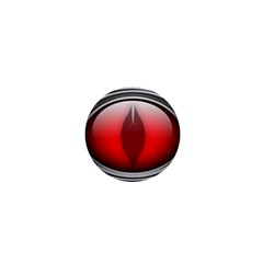 Red Eye 1  Mini Buttons