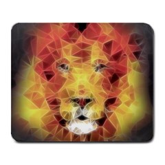 Fractal Lion Large Mousepads