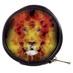 Fractal Lion Mini Makeup Bag by Sudhe