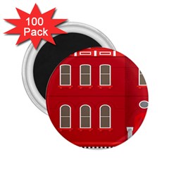 Red House 2 25  Magnets (100 Pack) 