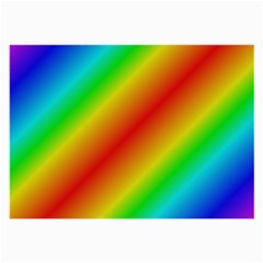 Background Diagonal Refraction Large Glasses Cloth (2-side)