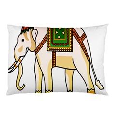 Elephant Indian Animal Design Pillow Case (two Sides)