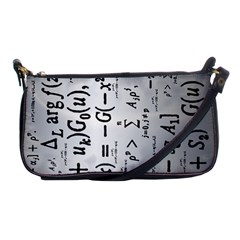 Science Formulas Shoulder Clutch Bag by Sudhe