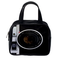 Vintage Camera Classic Handbag (one Side) by Sudhe