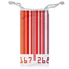 Colorful Gradient Barcode Jewelry Bag