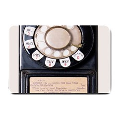 Vintage Payphone Small Doormat 