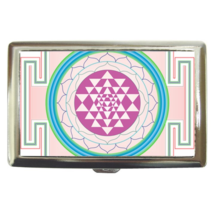 Mandala Design Arts Indian Cigarette Money Case