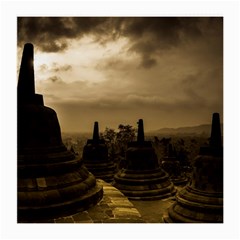 Borobudur Temple  Indonesia Medium Glasses Cloth