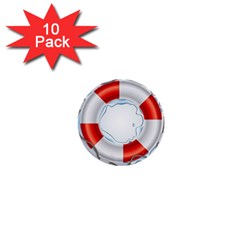 Spare Tire Icon Vector 1  Mini Buttons (10 Pack) 