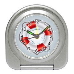 Spare Tire Icon Vector Travel Alarm Clock