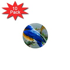 Loving Birds 1  Mini Magnet (10 Pack)  by Sudhe