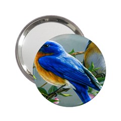 Loving Birds 2 25  Handbag Mirrors