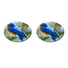 Loving Birds Cufflinks (oval)