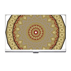 Mandala Art Ornament Pattern Business Card Holder