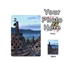 Borobudur Temple  Morning Serenade Playing Cards 54 (mini)