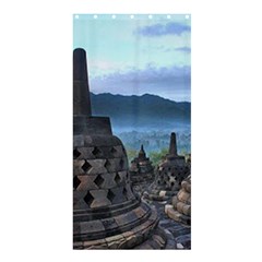 Borobudur Temple  Morning Serenade Shower Curtain 36  X 72  (stall)  by Sudhe