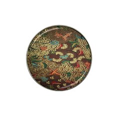 Colorful The Beautiful Of Art Indonesian Batik Pattern Hat Clip Ball Marker by Sudhe