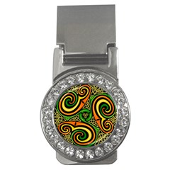 Celtic Celts Circle Color Colors Money Clips (cz) 