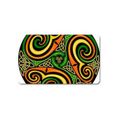 Celtic Celts Circle Color Colors Magnet (name Card)