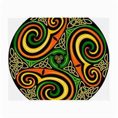 Celtic Celts Circle Color Colors Small Glasses Cloth (2-side)