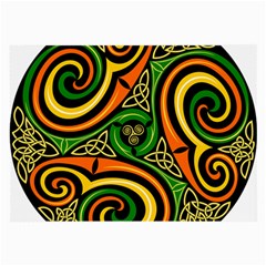 Celtic Celts Circle Color Colors Large Glasses Cloth by Sudhe