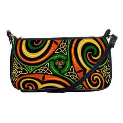 Celtic Celts Circle Color Colors Shoulder Clutch Bag by Sudhe