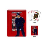 Red London Phone Boxes Playing Cards (Mini) Back