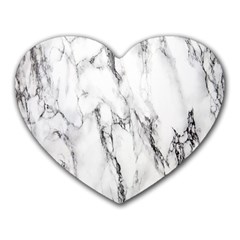 Marble Granite Pattern And Texture Heart Mousepads